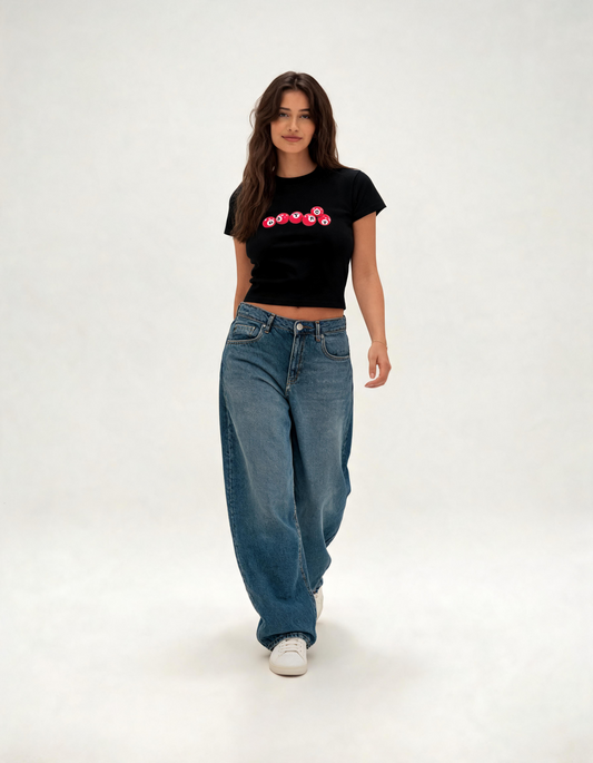 Pink Balls Baby Tee
