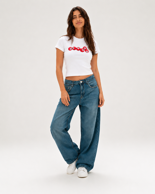 Pink Balls Baby Tee