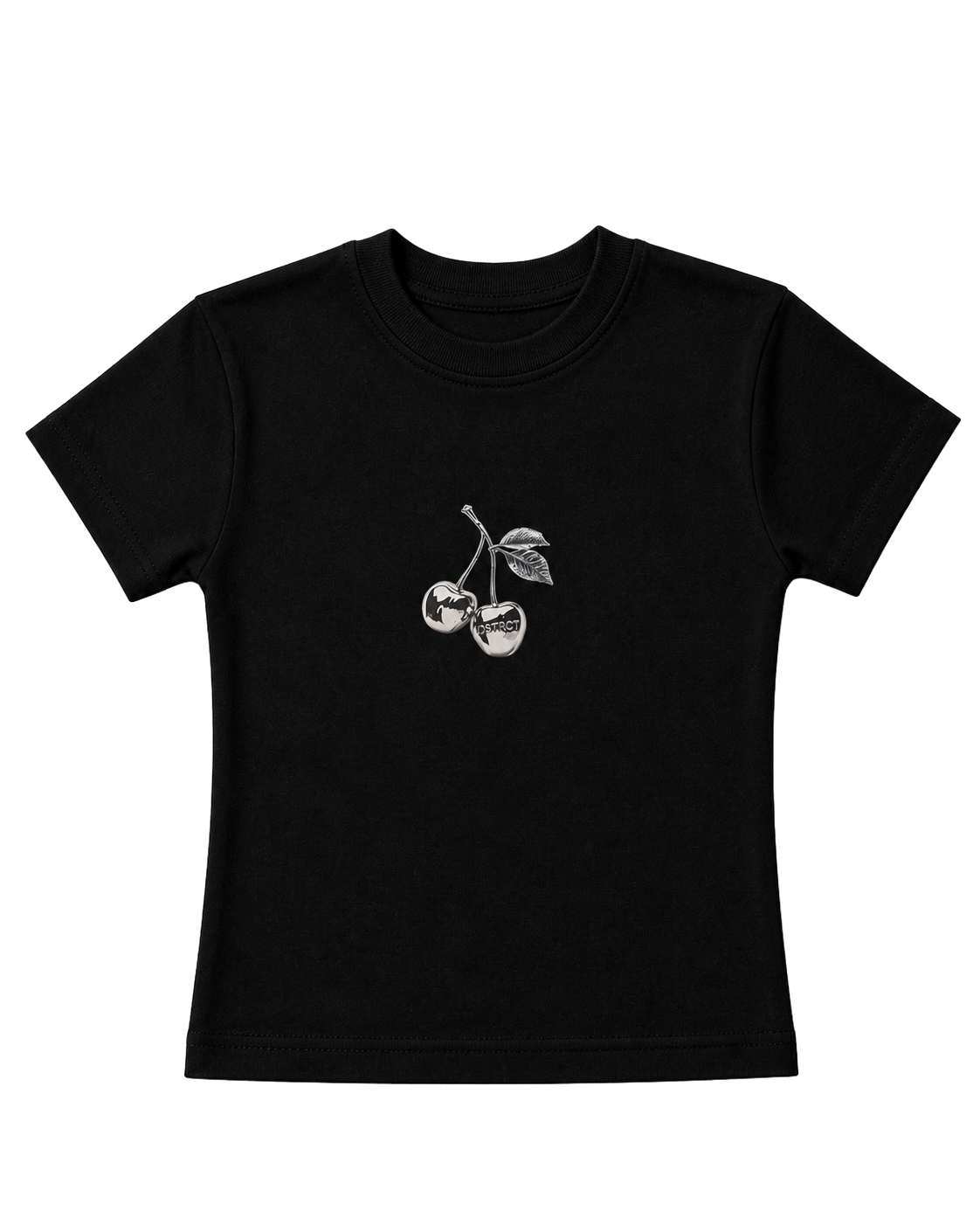 Chrome Cherry Baby Tee