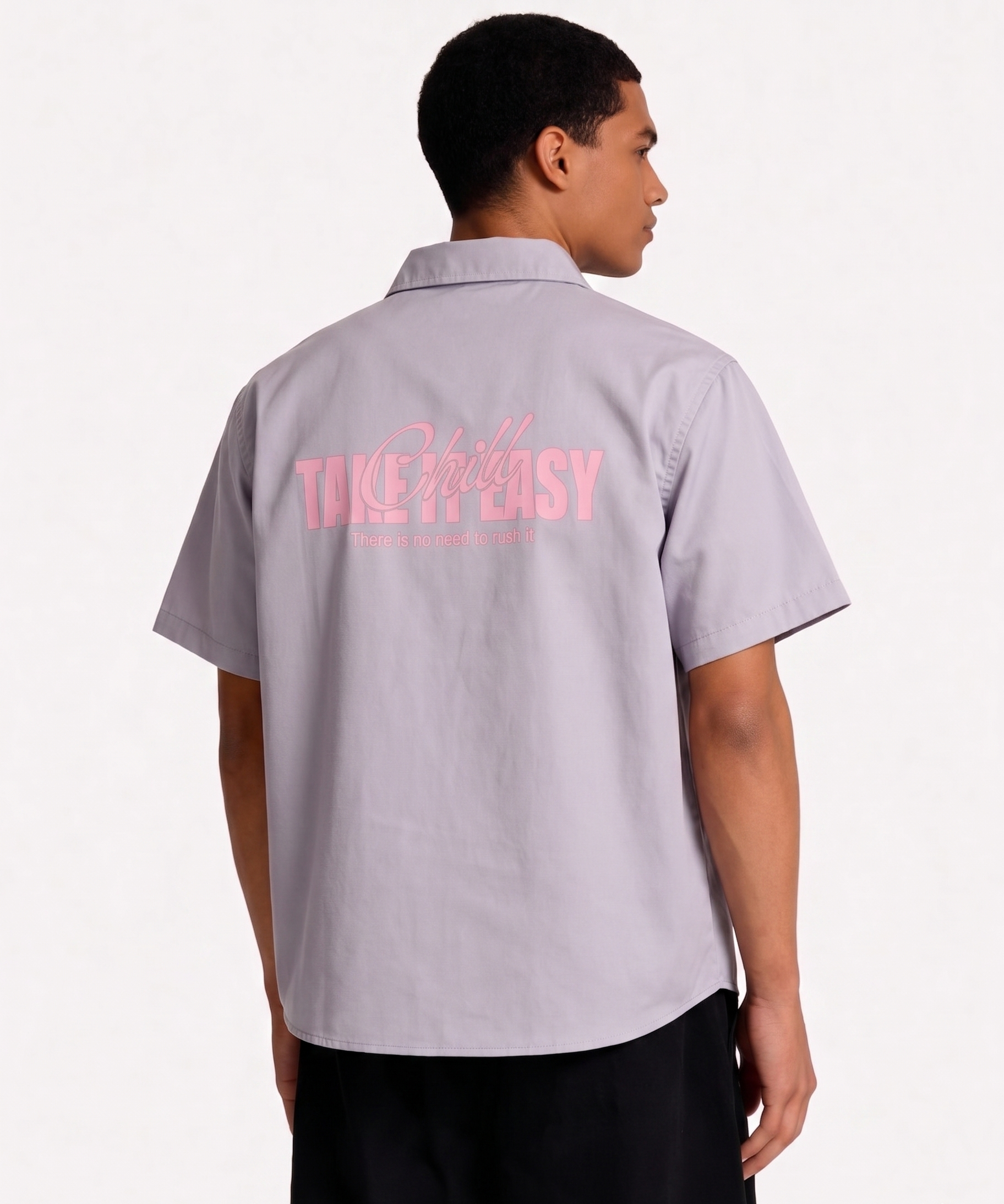 Take It Easy Shirt – Grey alternate product view 3