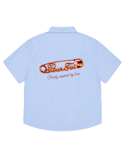 Pour Toi Shirt - Poplin Cotton back view