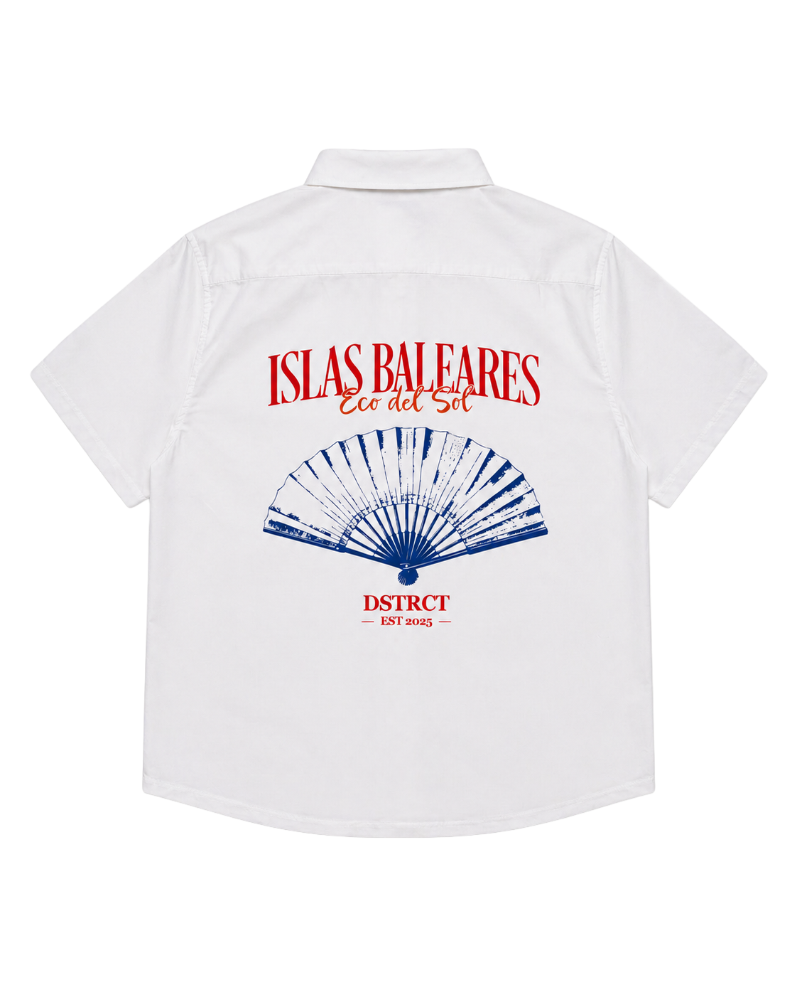 The Folded Fan Shirt back view